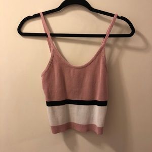 Thick sweater tank top